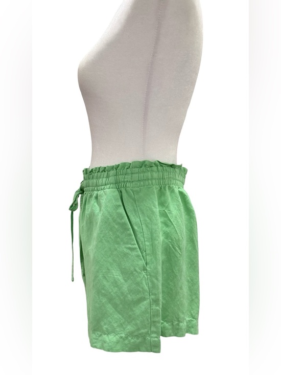 NWT LOFT Green Linen Suit Set - Relaxed Blazer & Drawstring Shorts size S/XS - Picture 6 of 15